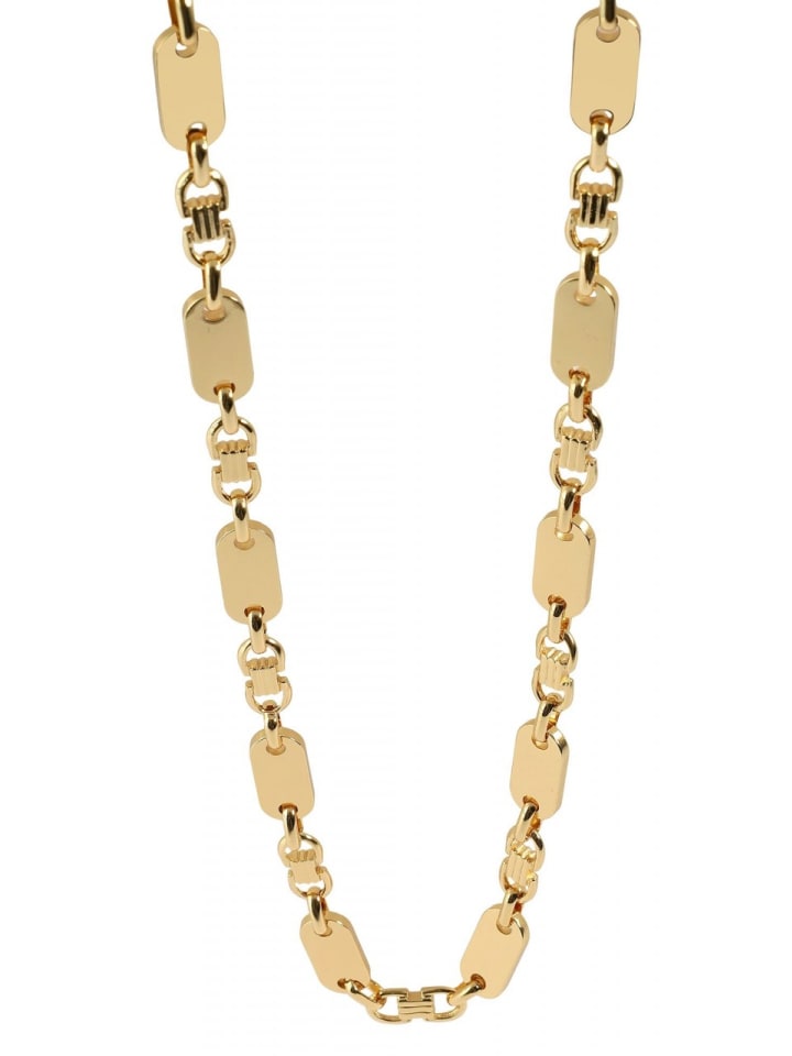 Adeliás Adeliás Neuheit 2025 - Unisex Edelstahl Halskette in gold günstig kaufen