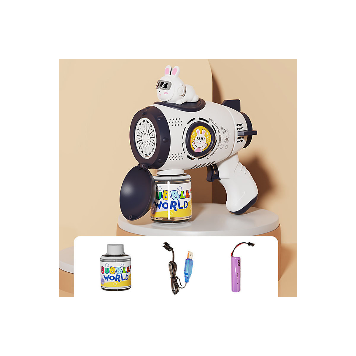Bubble Gun Raketenwerfer Bubble Blower für Kinder Seife Bubble Maker Sommers pielzeug Astronaut automatische Blasen maschine für Kinder