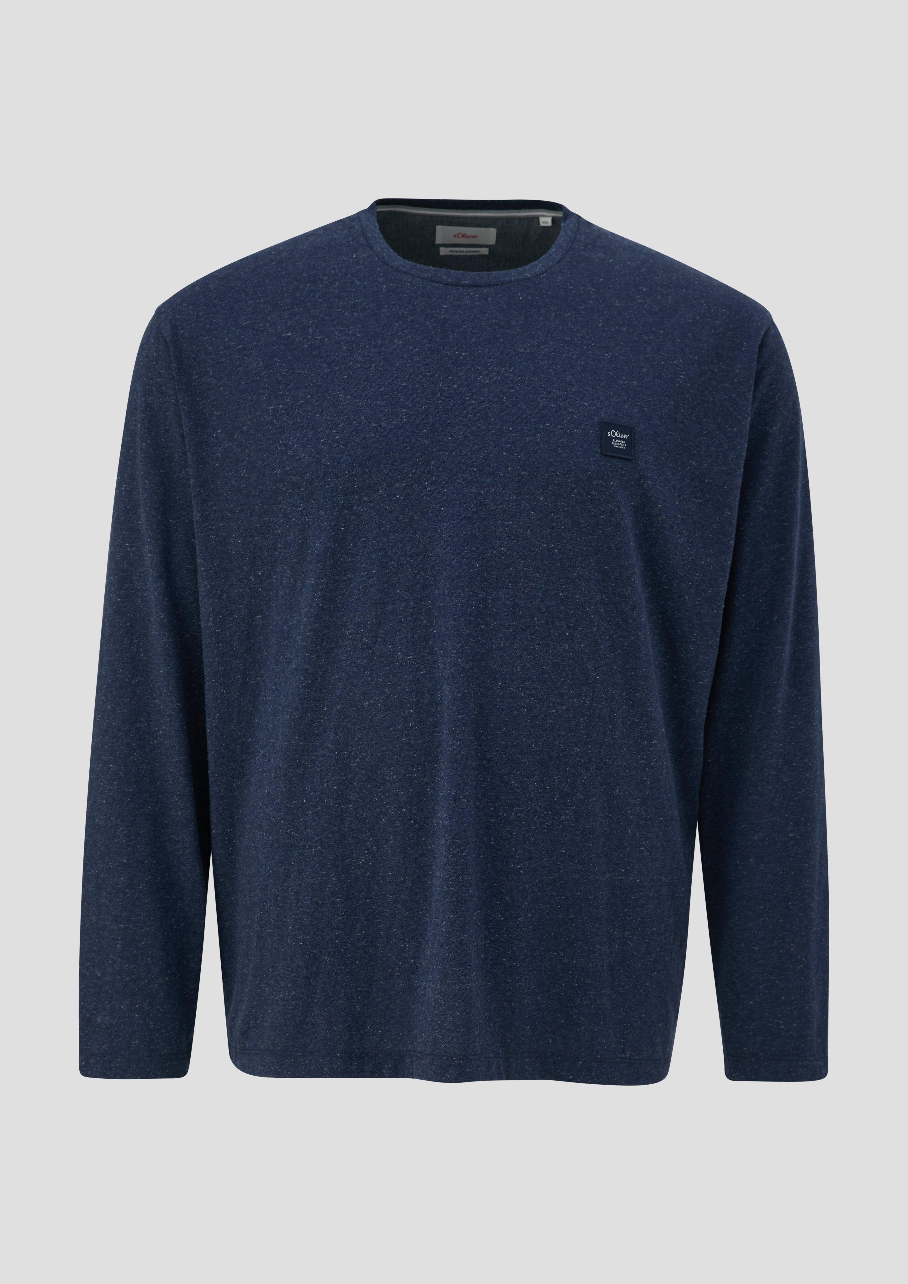 Meliertes Langarmshirt  2143396-59W2