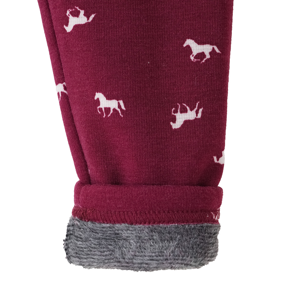 Mädchen Thermo-Leggings mit Pferde-Allover