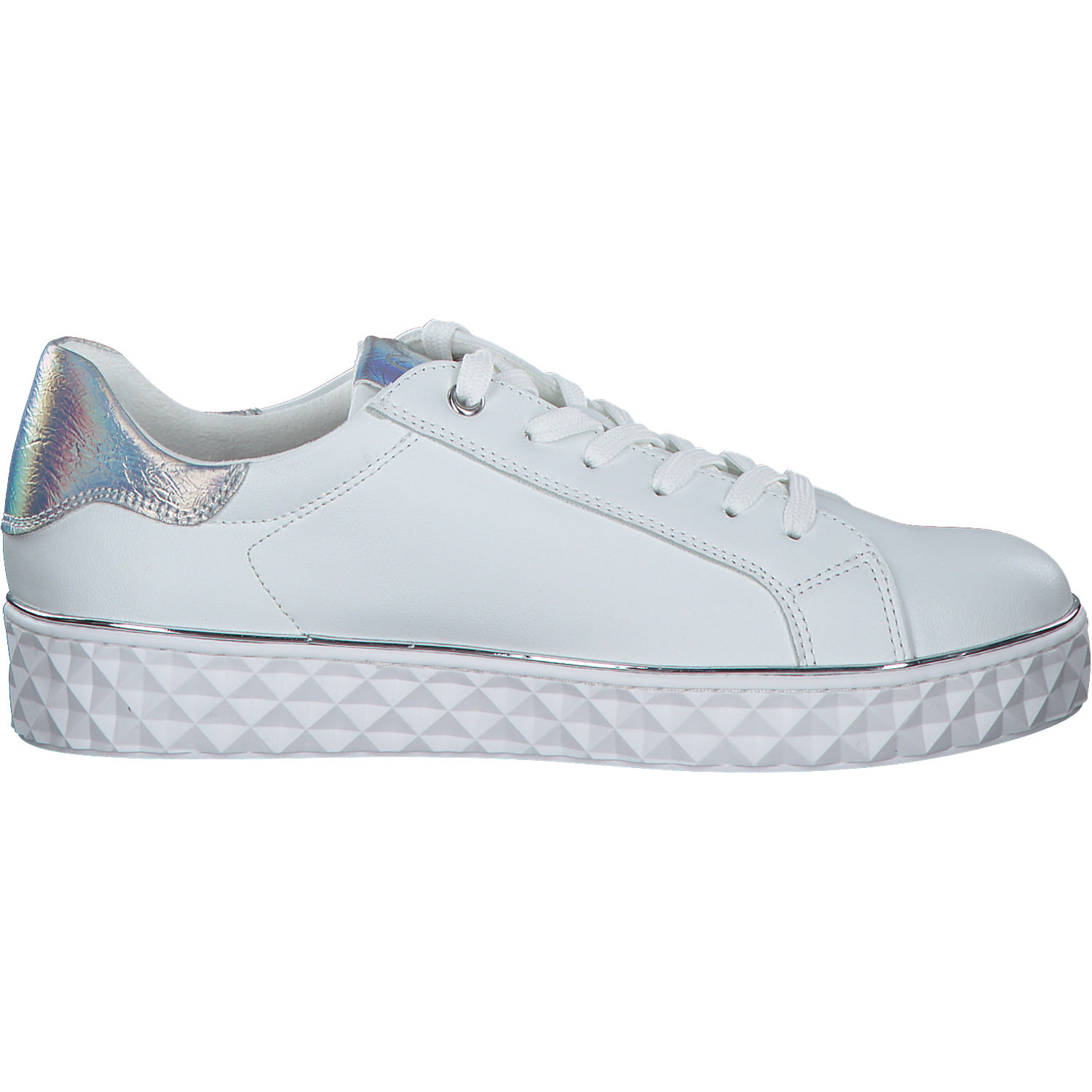 Marco Tozzi 23705, Schnürschuhe, Damen, Weiß