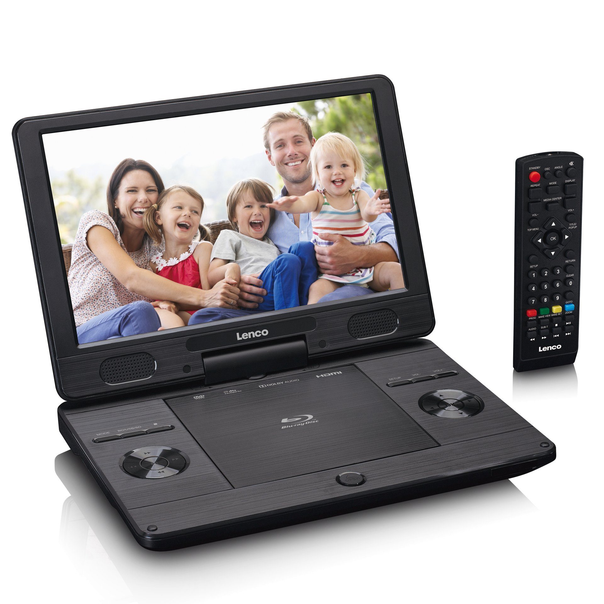 Lenco BRP-1150BKtragbarer 11,5 BluRay/DVD Player Blu-ray-Player