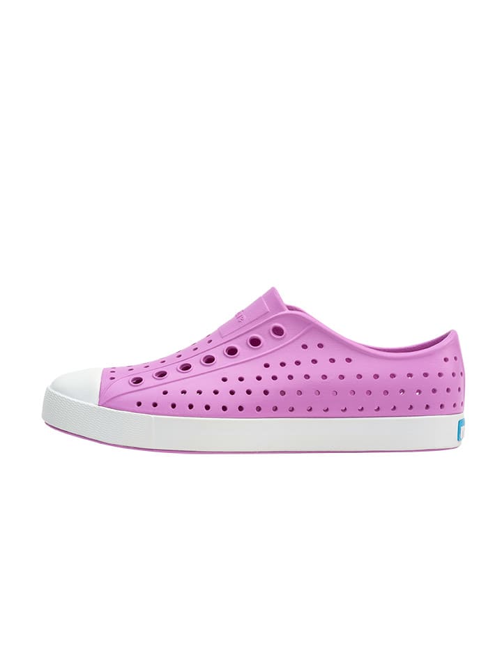 Native Slipper in Weiß/ Pink günstig kaufen