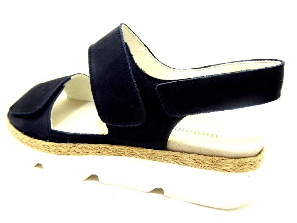 WALDLÄUFER Komfort Sandalen blau
