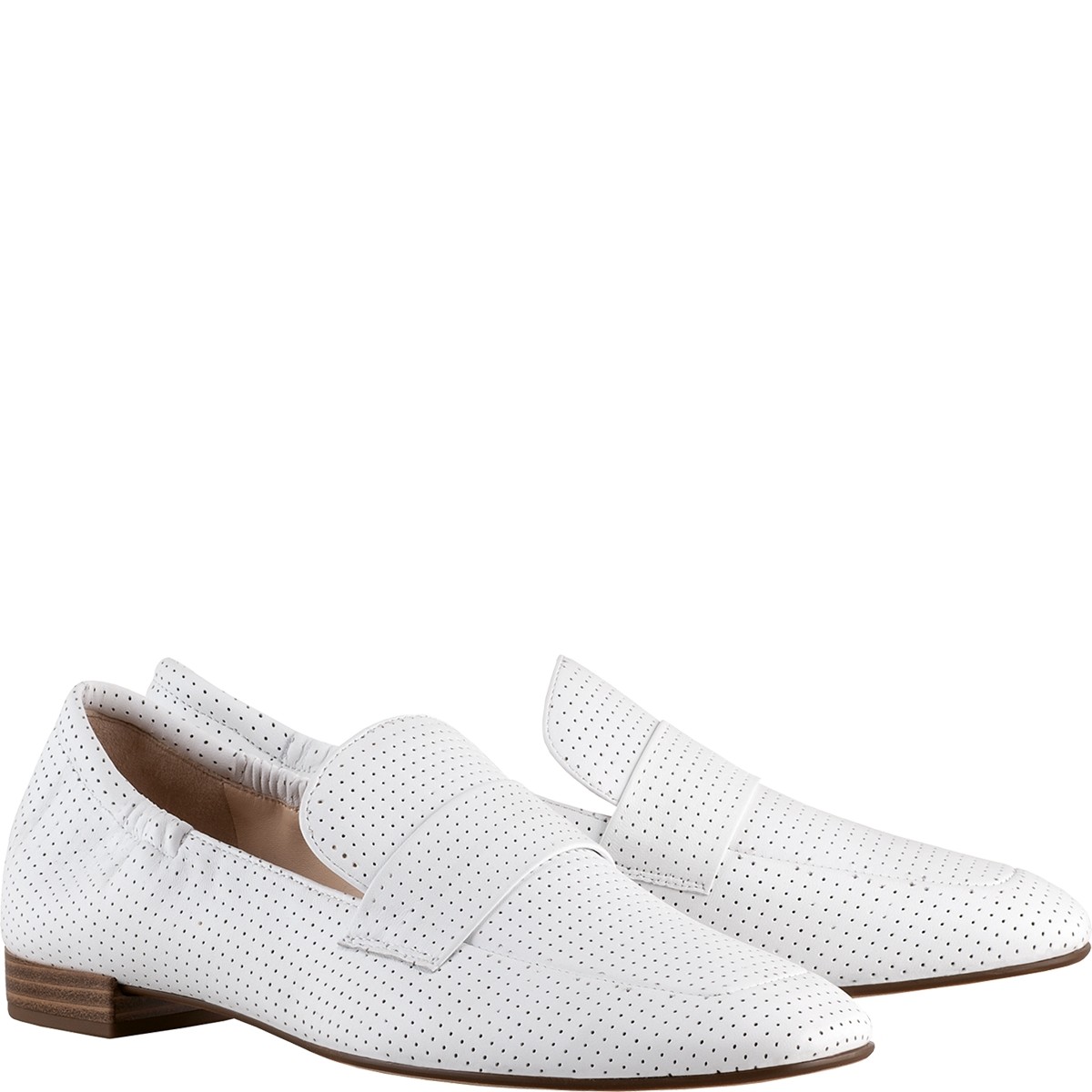 HÖGL Klassische Slipper weiss
