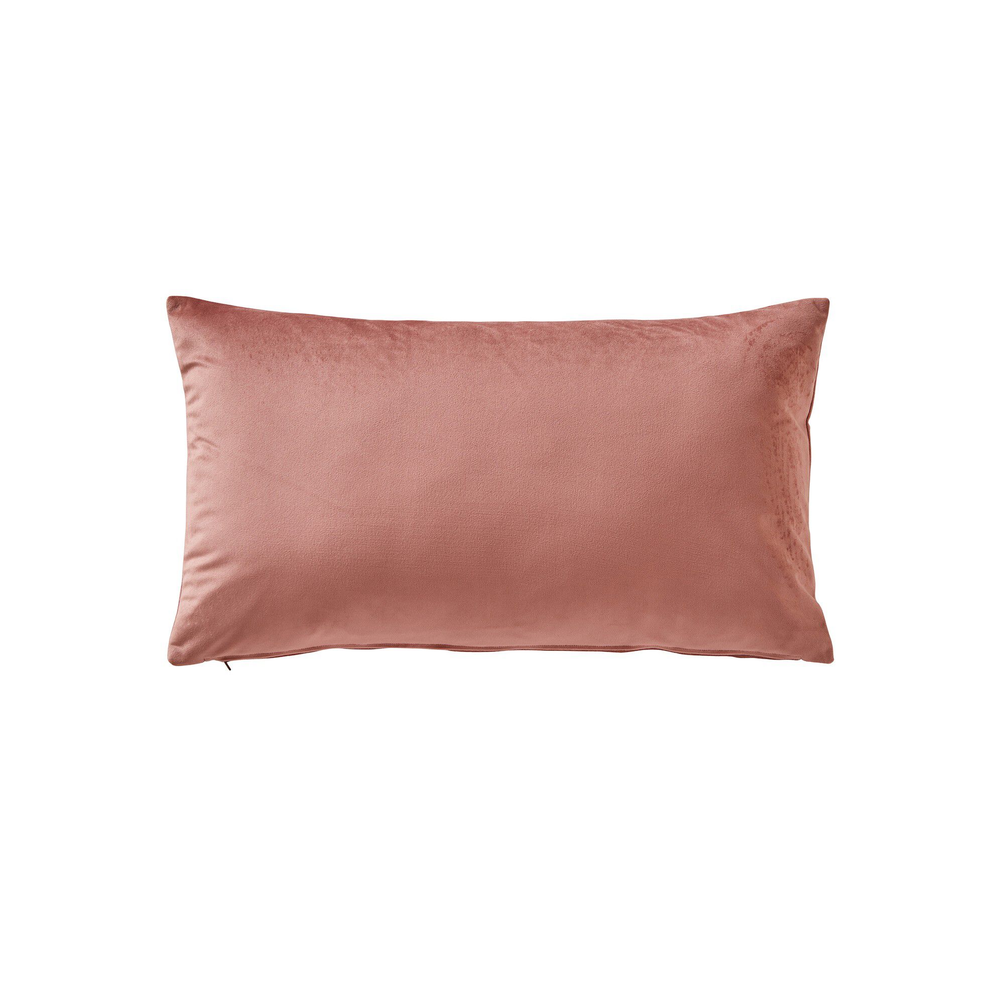 Housse coussin en velours uni