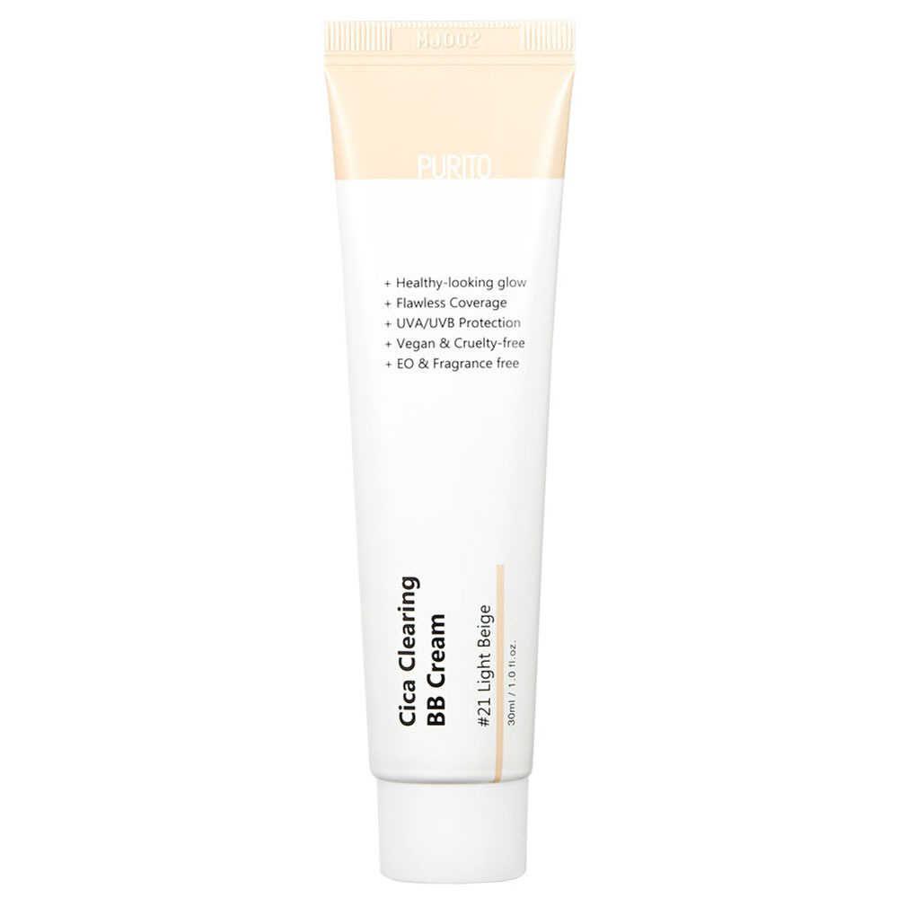 PURITO PURITO Cica Clearing BB Cream 21 Light Beige BB créme