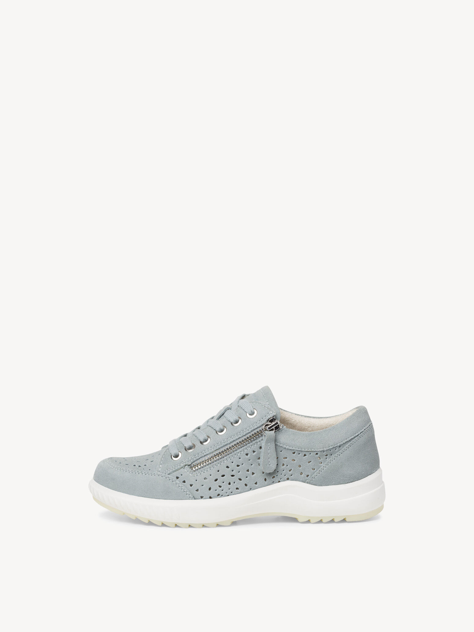 Basket en cuir - bleu