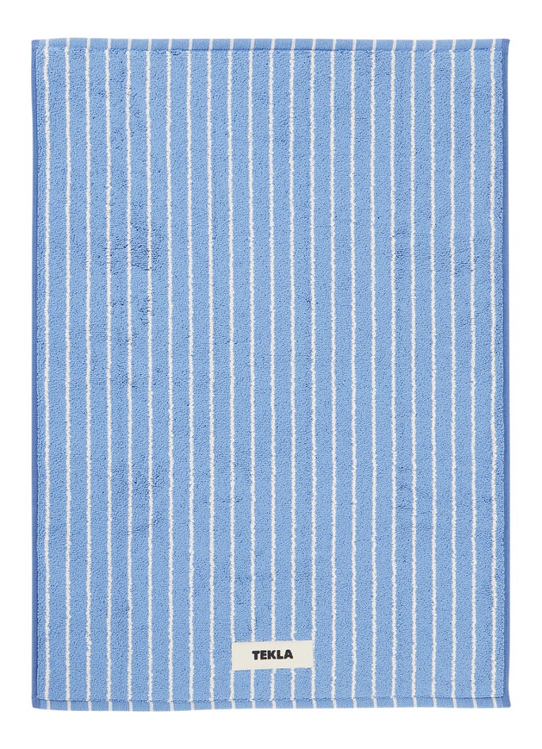 Covoraș de baie cu dungi TEKLA din bumbac organic - 70 x 50 cm