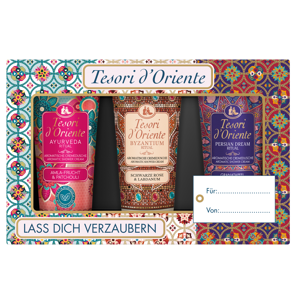 Tesori d´ Oriente Gechenkset Cremeduschen 3 x 75 ml