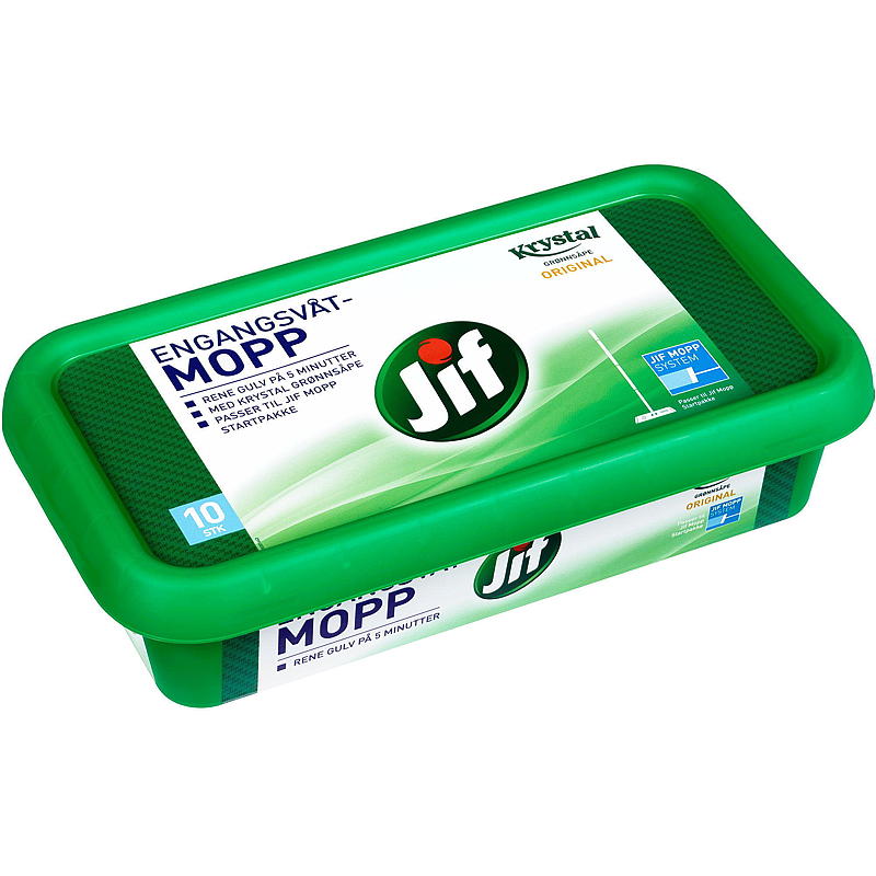 Jif Engangsmopp 10-pk Jif Krystal
