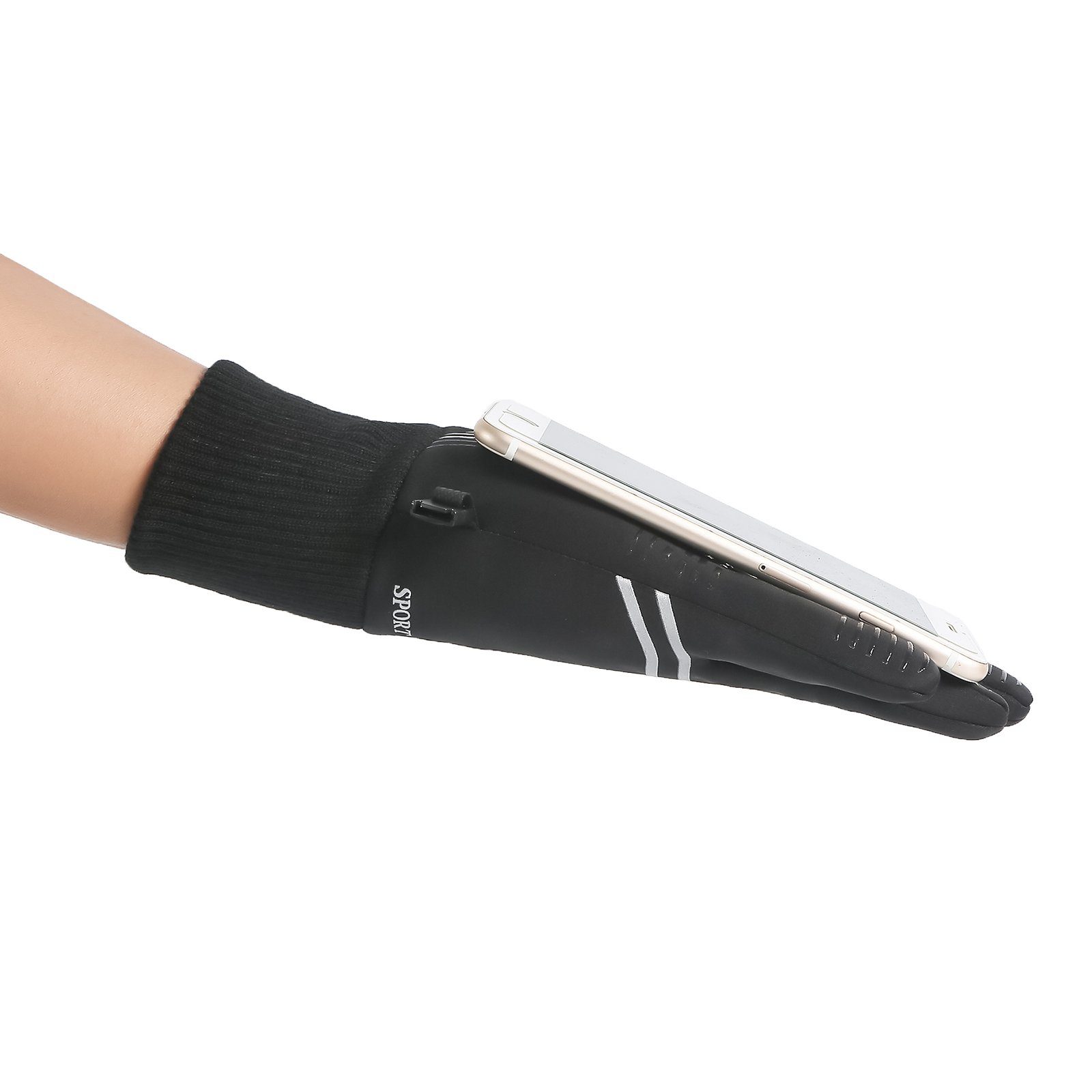 BTTO Angelhandschuhe Angelhandschuhe Wasserdichte Handschuhe Herren Winter Warme Touchscreen Handschuhe