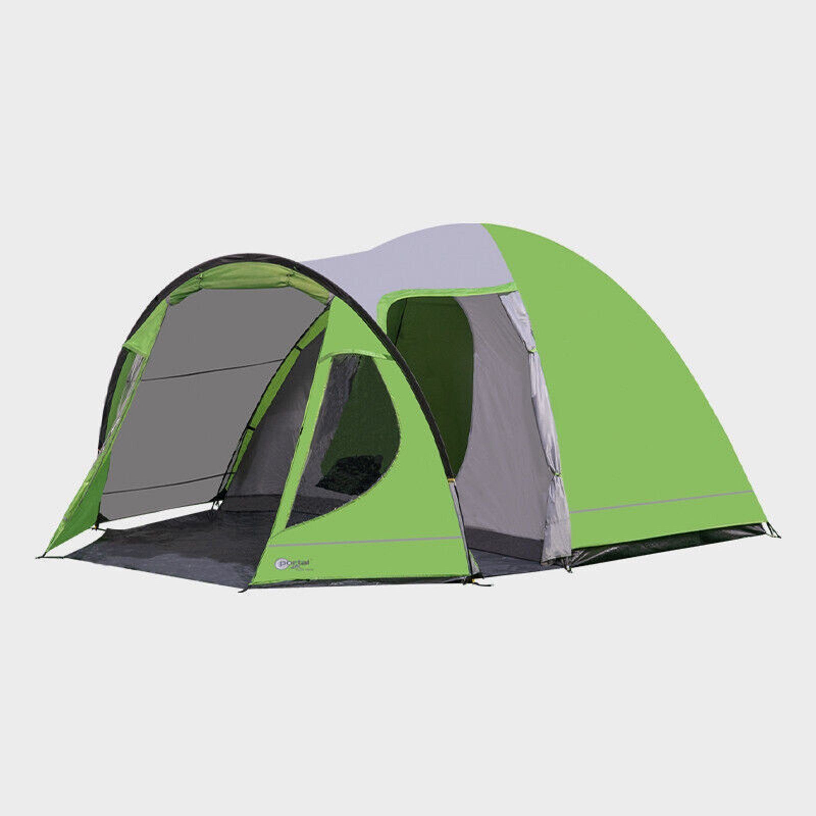 Portal Outdoor Kuppelzelt Zelt für 5 Personen wasserdicht wasserfest Familienzelt Camping Delta, Personen: 5, mit Moskitnetz, große Veranda, wetterfest