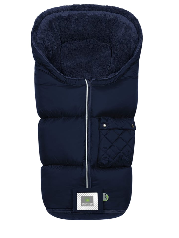 Kinderhaus Blaubär Odenwälder Fußsack Gino-cs TOP in Marine günstig kaufen onesize