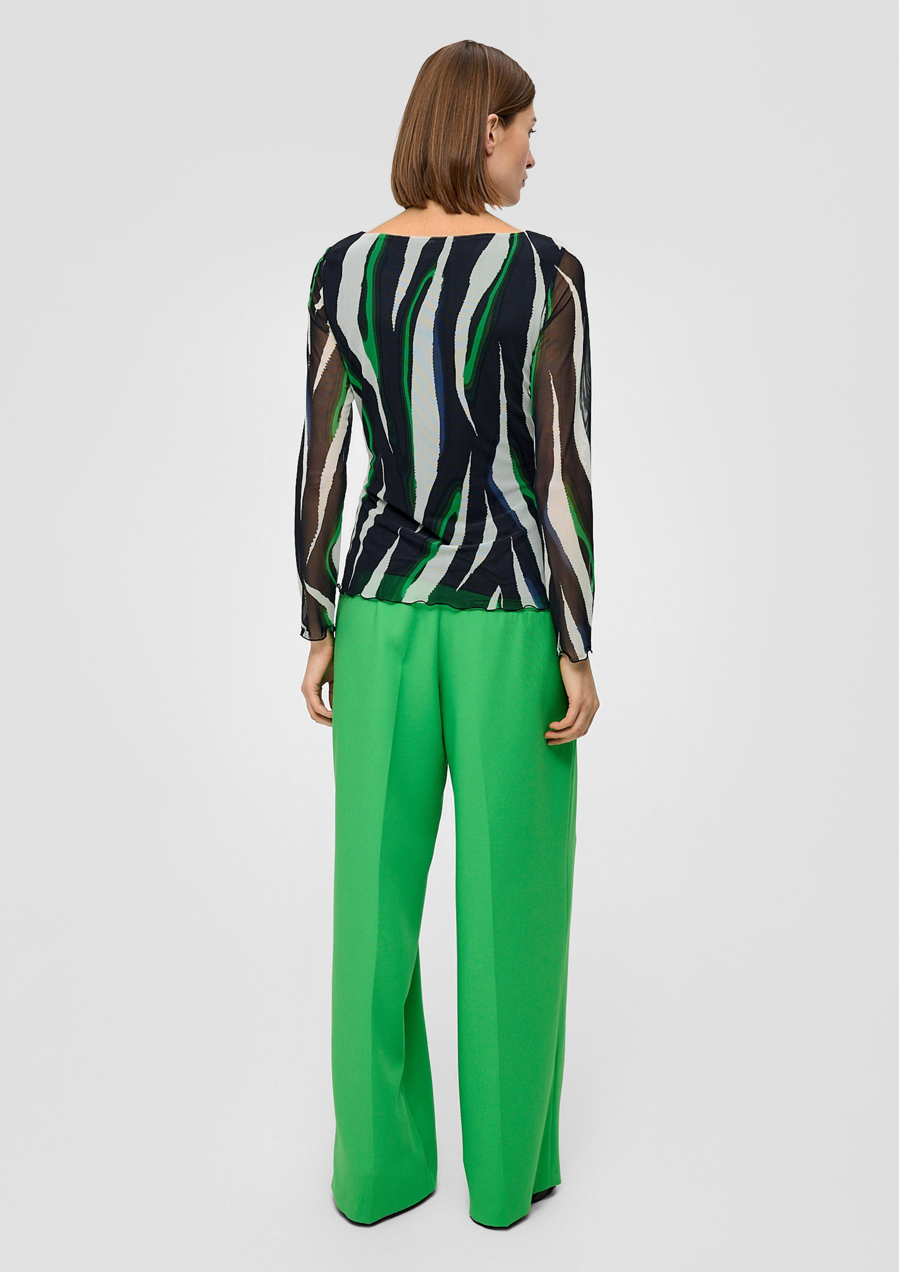 Mesh-Shirt mit All-over-Print  2140389-59A2