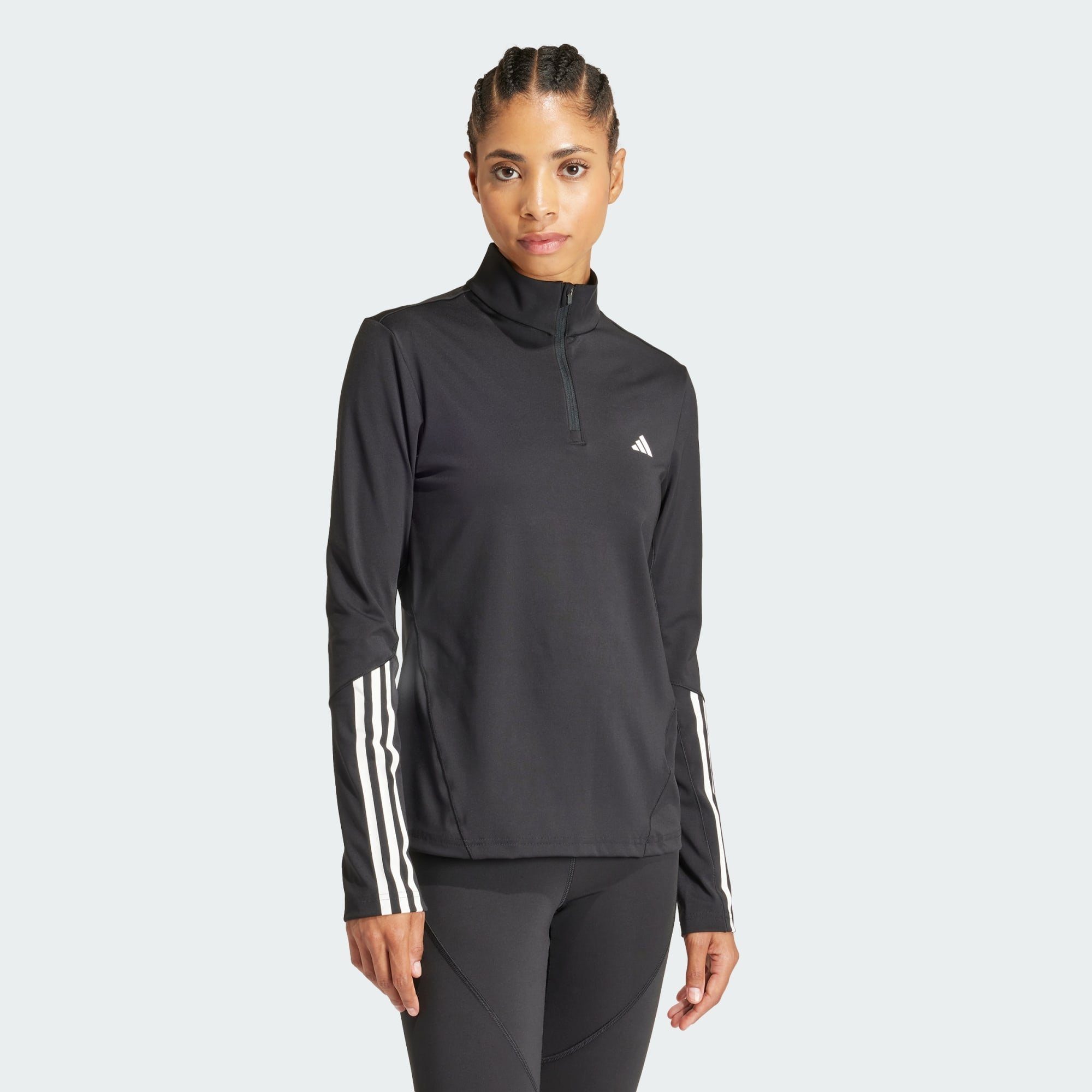 adidas Performance Trainingsjacke HYPERGLAM TRAINING QUARTER-ZIP OBERTEIL