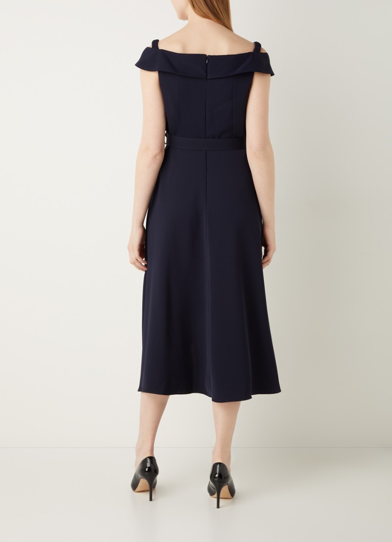 Phase Eight Ashleigh midi dress with belt and wrap