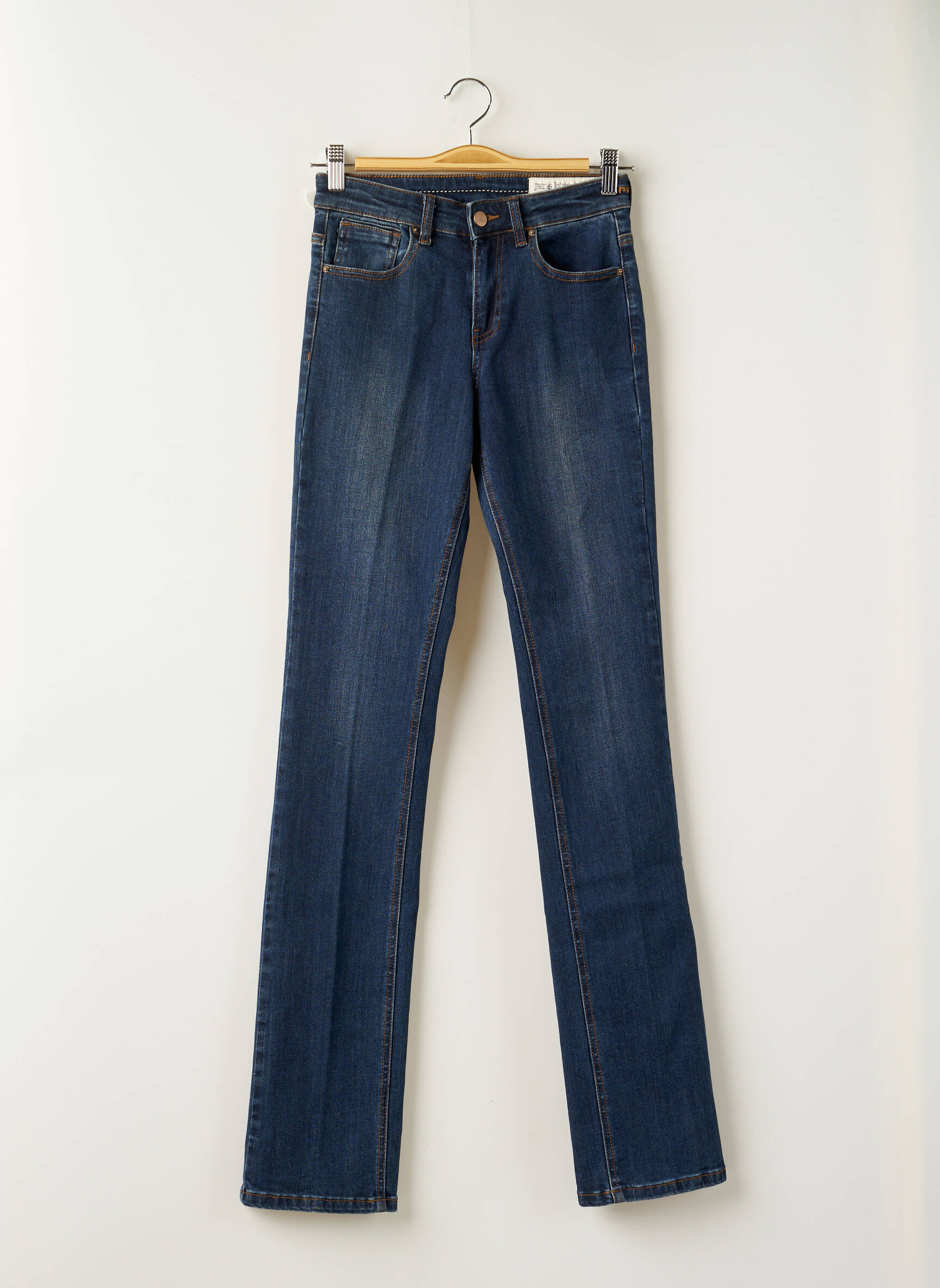 Jane Blue Jeans Coupe Droite Femme couleur bleu