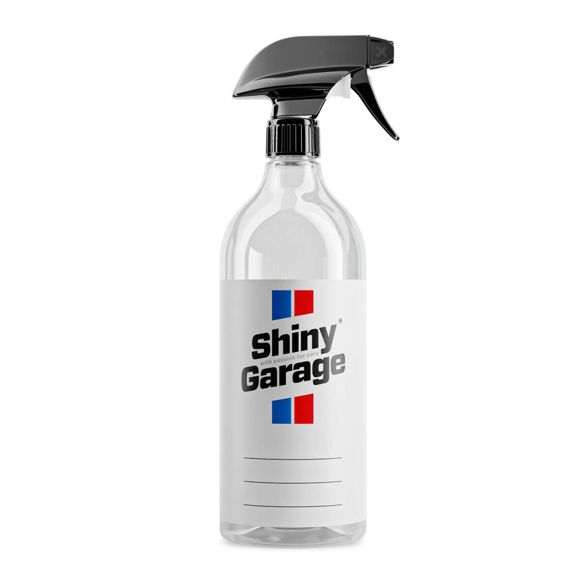 Shiny Garage Leerflasche inkl. Sprühkopf transparent 1L
