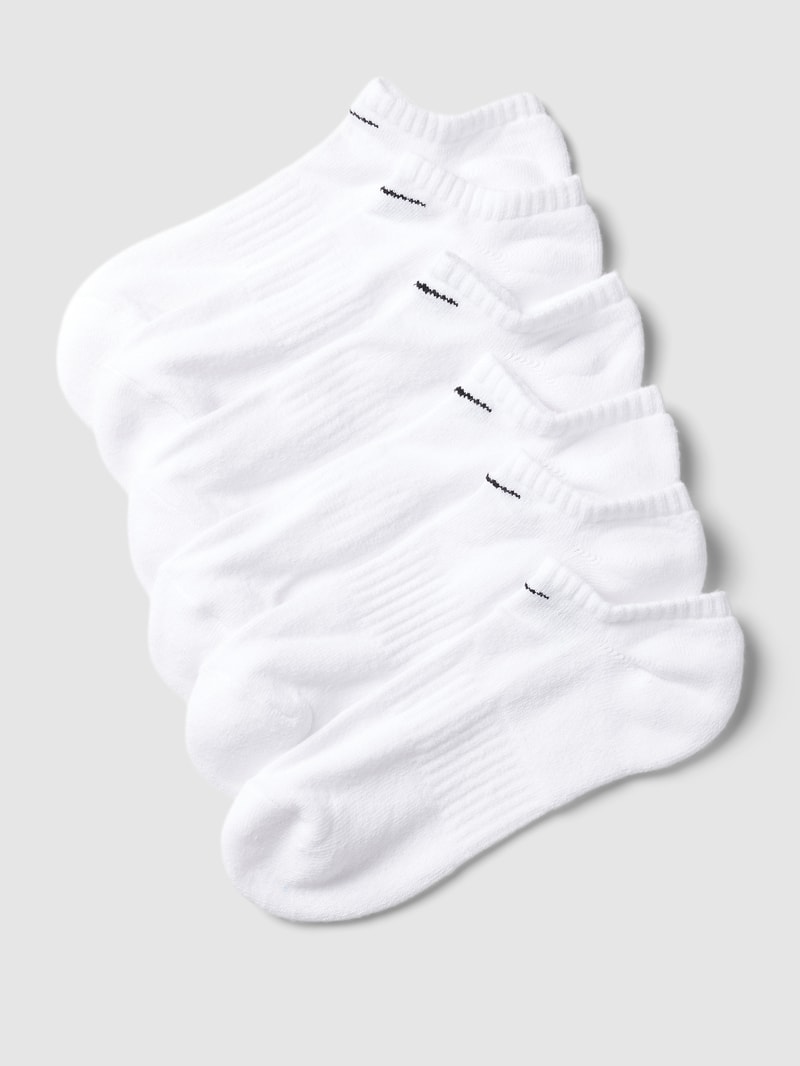 Socken mit Label-Print in weiß
