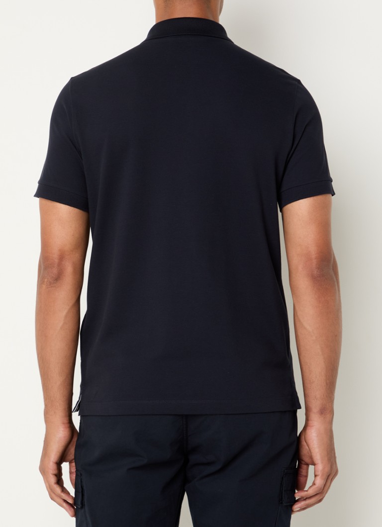 Πόλο μπλουζάκι Stone Island 2SC17 με λογότυπο, βαμβακερό, πικέ
