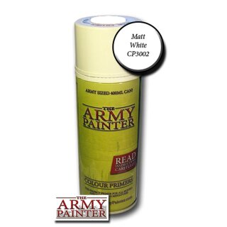 Base Primer - Matt White Spray (Grundierungsspray weiß) (400 ml)