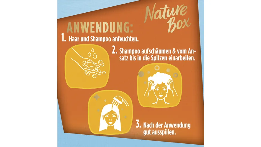 NATUREBOX Fest-Shampoo Nährpflege mit Argan-Öl 85 G 85 g