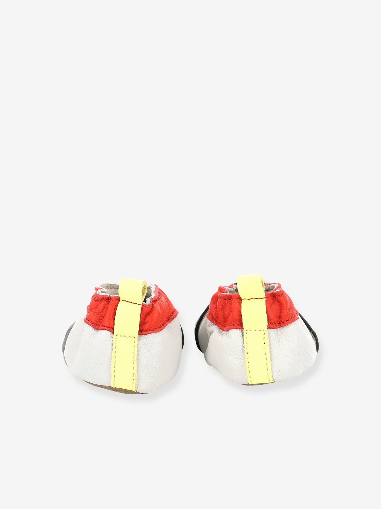 Robeez Baby Krabbelschuhe FIREMAN 686641-10 ROBEEZ, Hausschuhe - marine