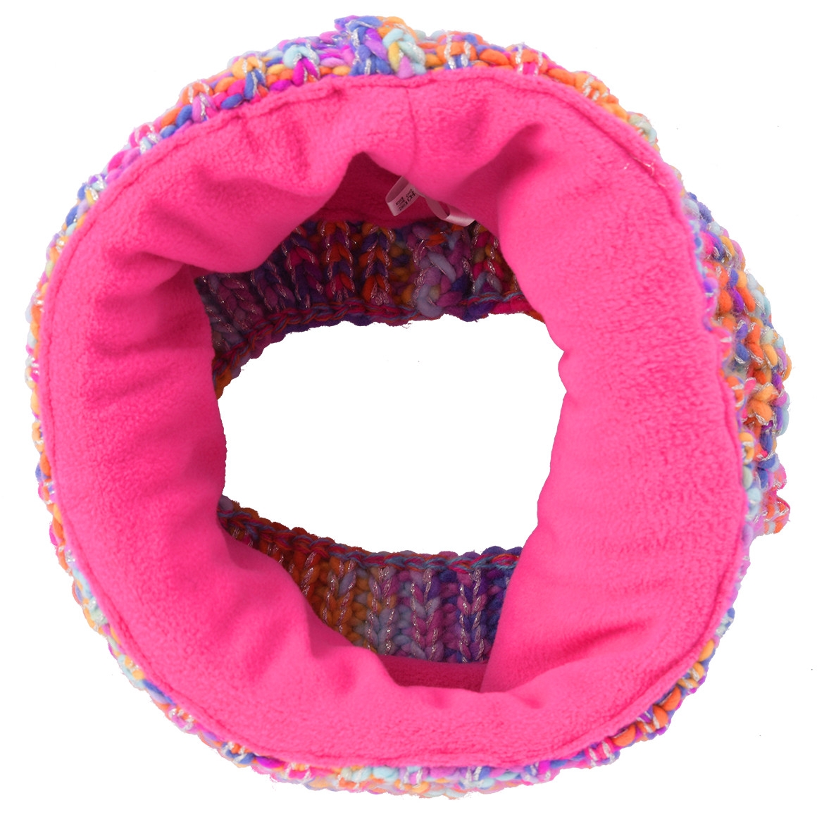 Mädchen Snood mit Effektgarn