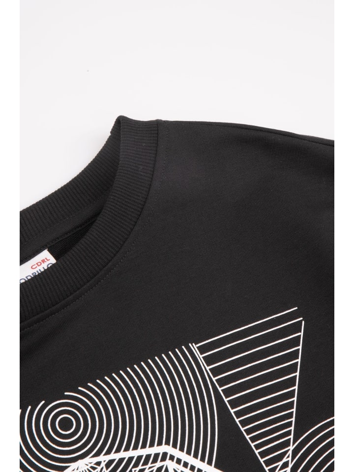 Coccodrillo Sweatshirt in schwarz günstig kaufen