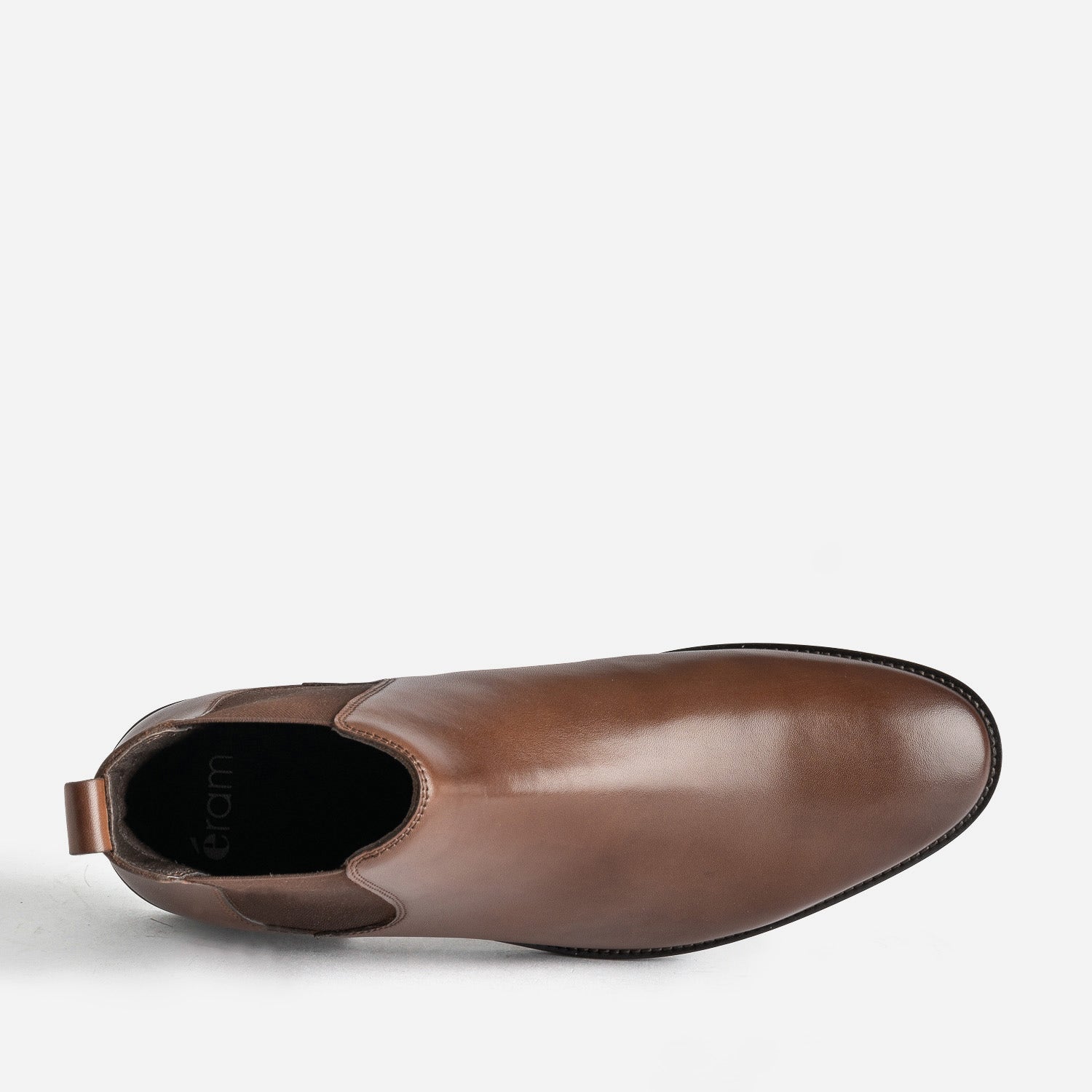 Chelsea boots marron cuir