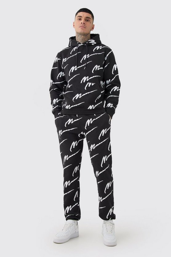 Tall Man Signature Hoodie-Trainingsanzug mit Print