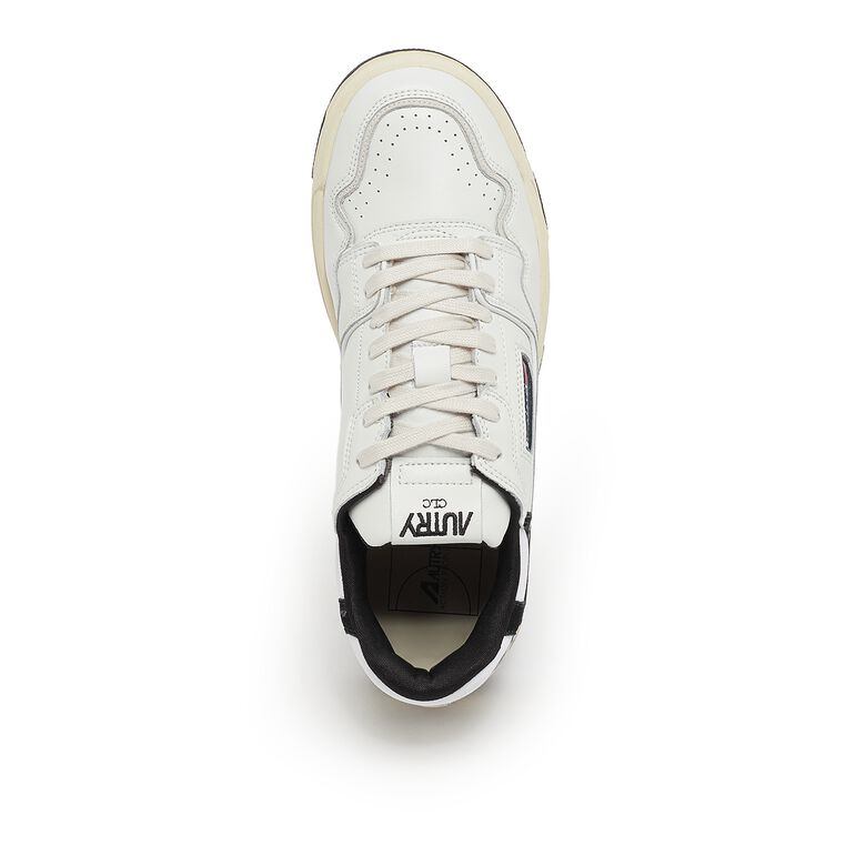 Autry CLC Low mult/mat wht/blk
