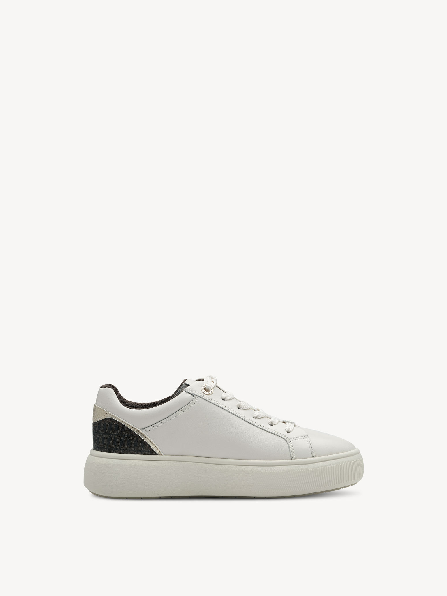 Basket en cuir - blanc