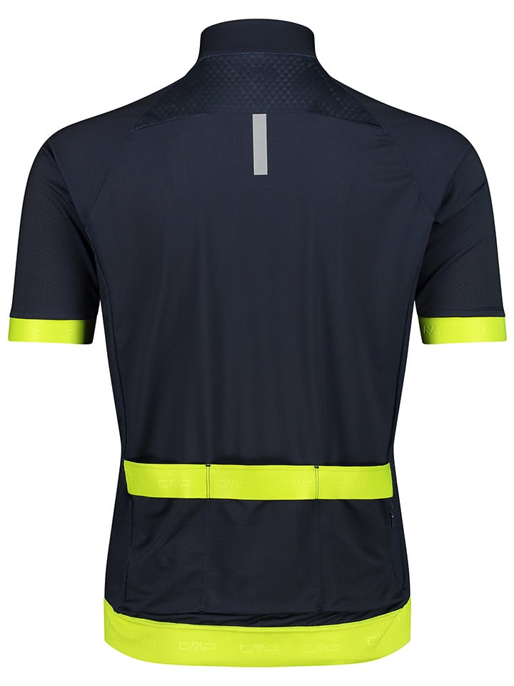 CMP Fahrradtrikot in Dunkelblau/Gelb günstig kaufen
