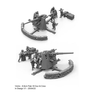 German 88mm Gun and Sd.Kfz.7