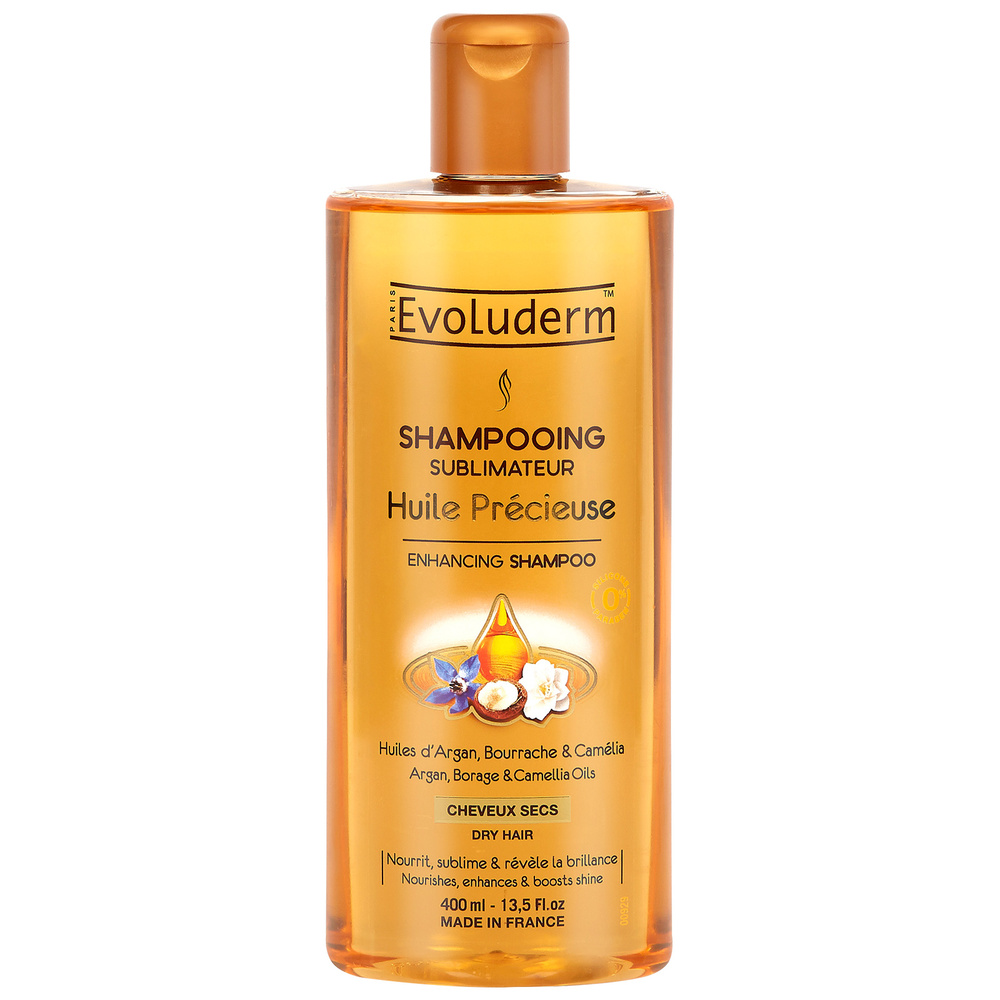 evoluderm Huile Précieuse Shampoing Sublimateur - 400 ml