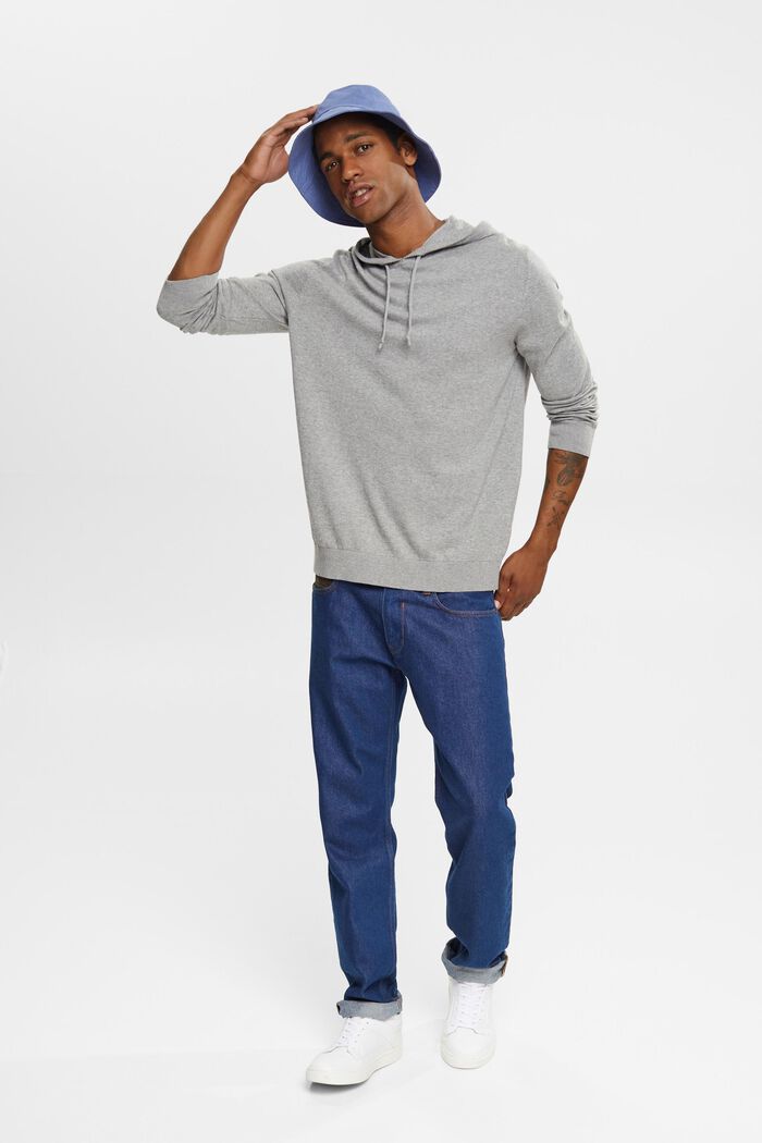 Kapuzenpullover aus Strick