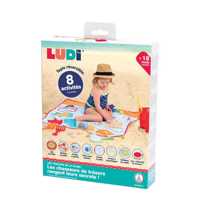 Tapis multi activités Les trésors de la plage