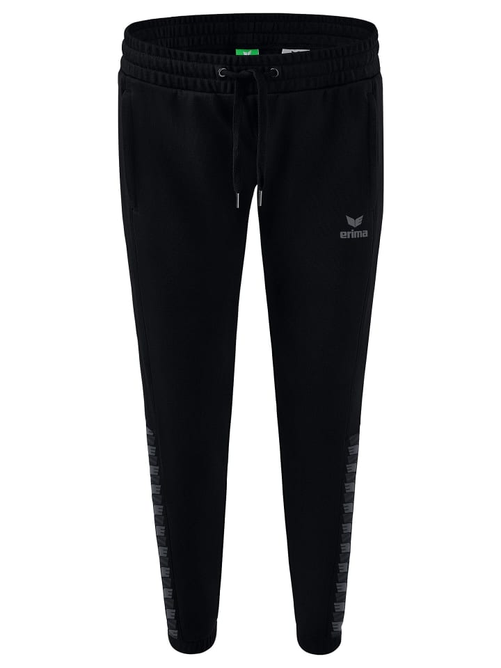 erima Essential Team Sweathose in schwarz/slate grey günstig kaufen