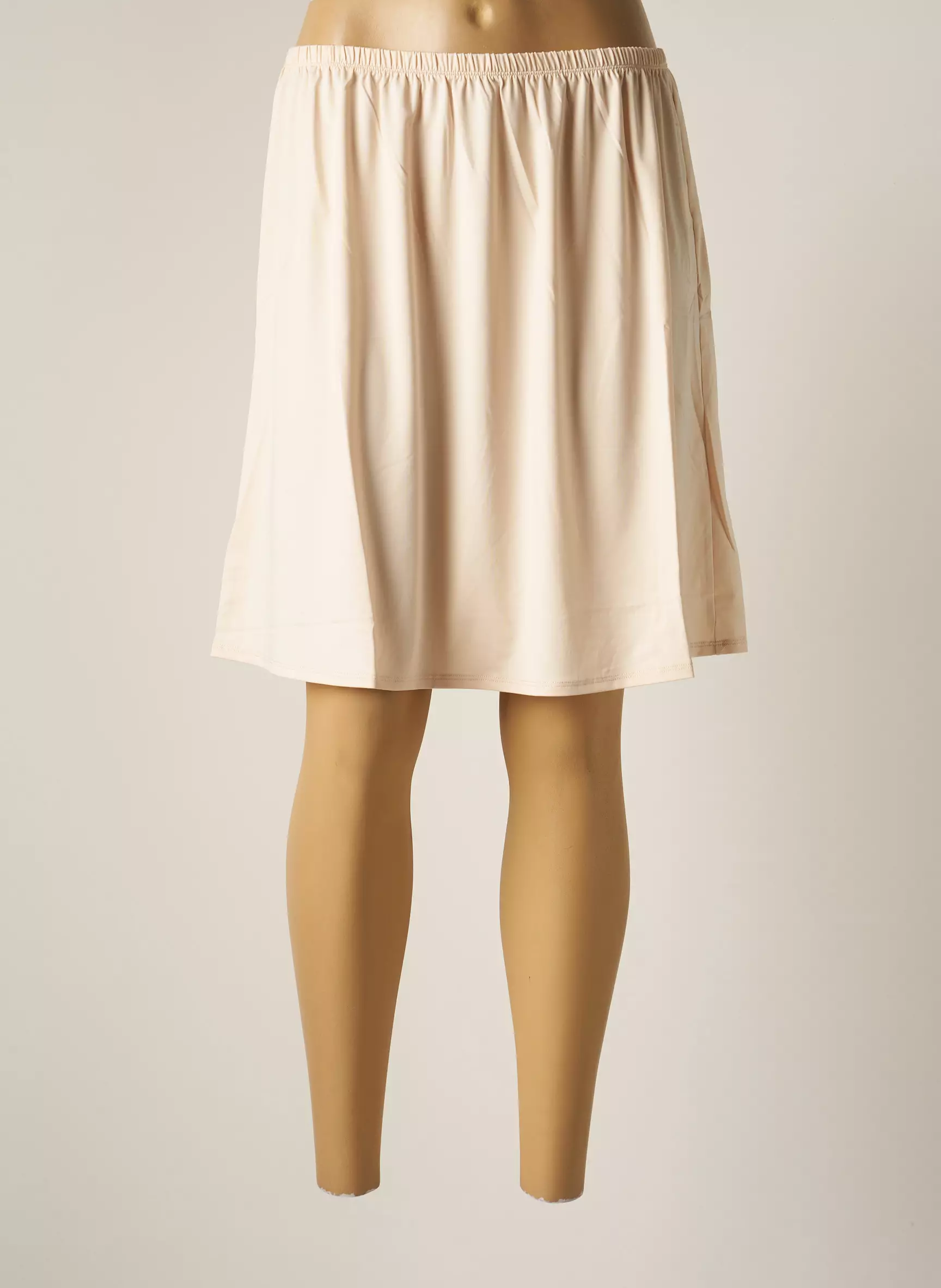 Rose Pomme Jupons Fonds De Robe Femme couleur beige