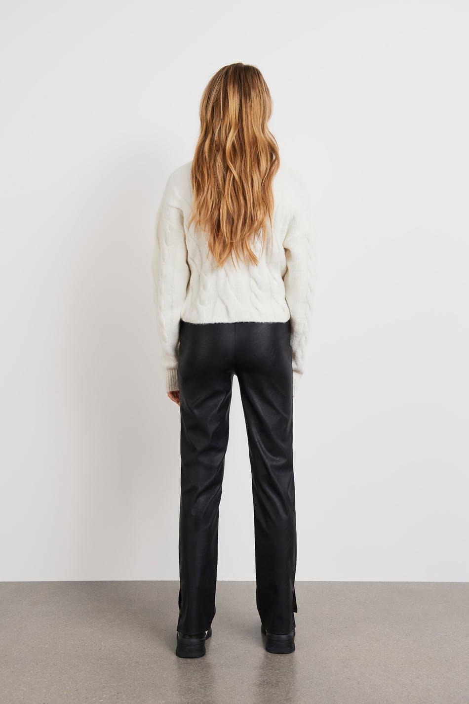 S pu trousers