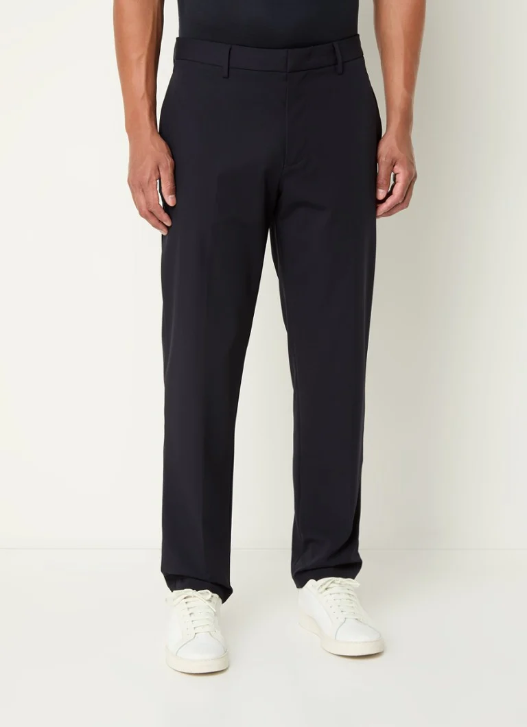Pantaloni slim fit Emporio Armani cu buzunare interioare