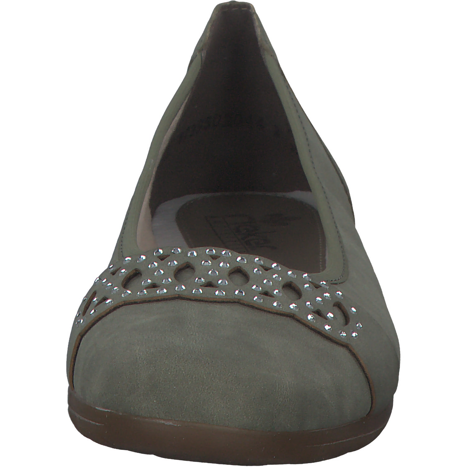 Rieker L9359, Ballerinas, Damen, schilf