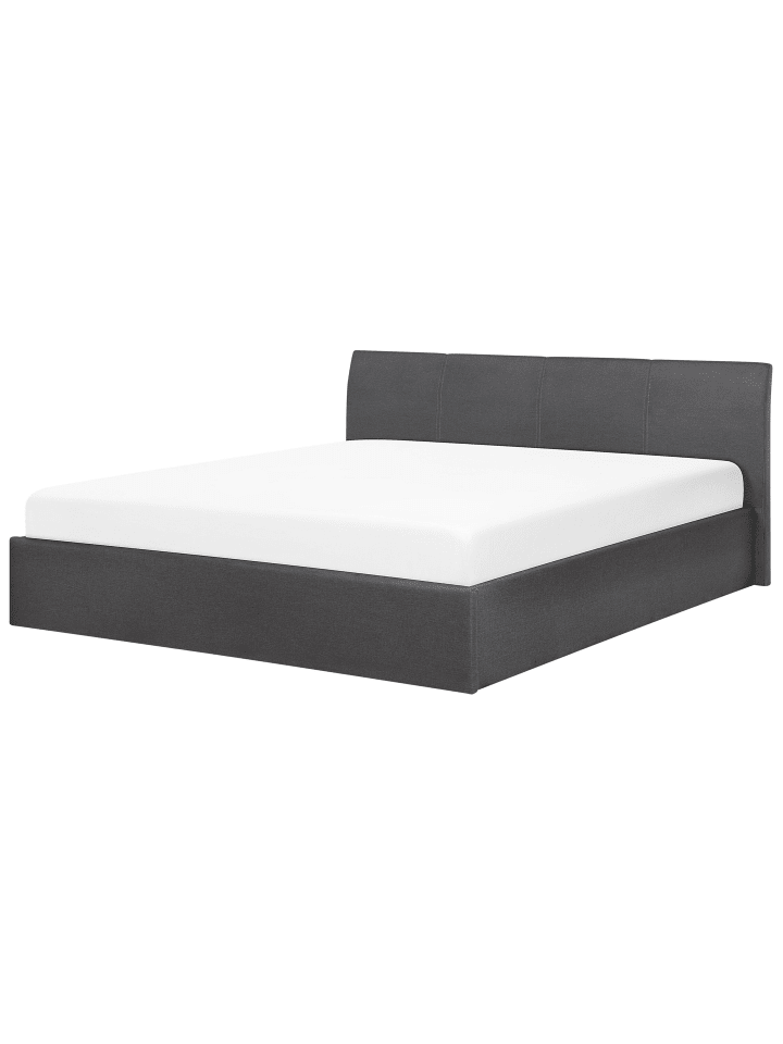 Beliani Doppelbett ORBEY in Grau - (W) 197 x (H) 88 x (L) 212 cm günstig kaufen onesize