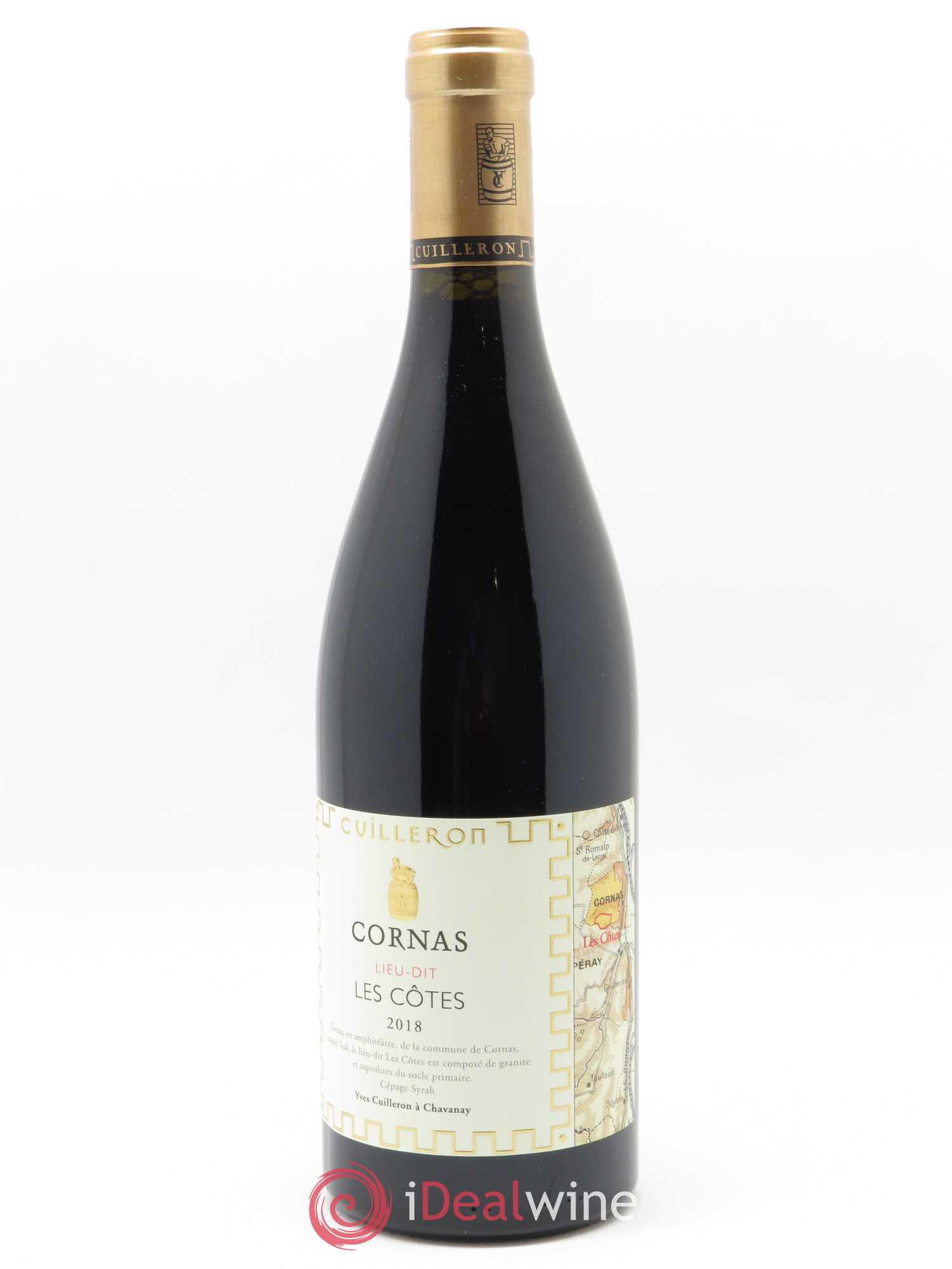 Cornas Les Côtes Yves Cuilleron (Domaine)  2018 - Lot de 1 Bouteille
