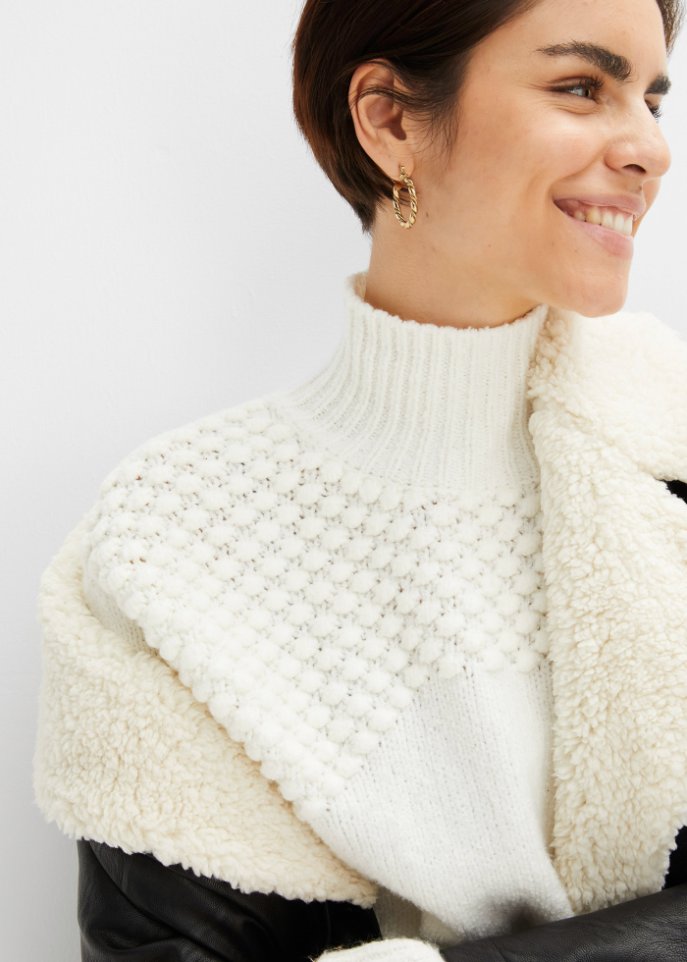 Pullover mit Struktur