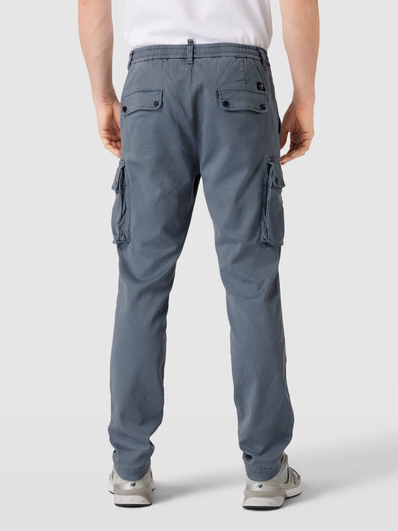 Hose mit Cargotaschen Modell 'Chile' in blau