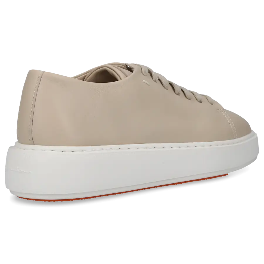 Santoni - Sneaker low 60994 Kalbsleder - grau