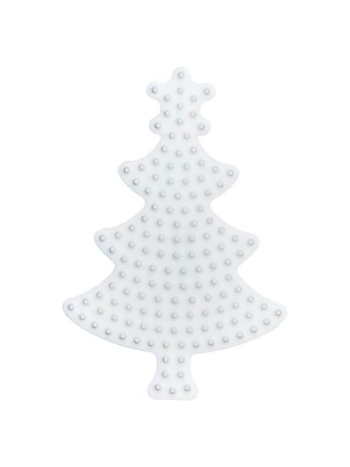 Hama Stiftplatte Weihnachtsbaum für Midi-Bügelperlen in weiß günstig kaufen onesize